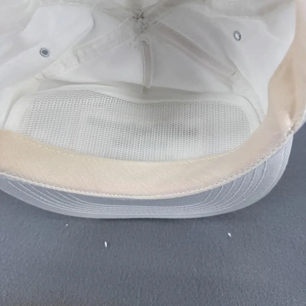 Vintage Levi Garrett Kodiak Outlaw Nationals Hat‎ Cap Snap Back White Mens 80s